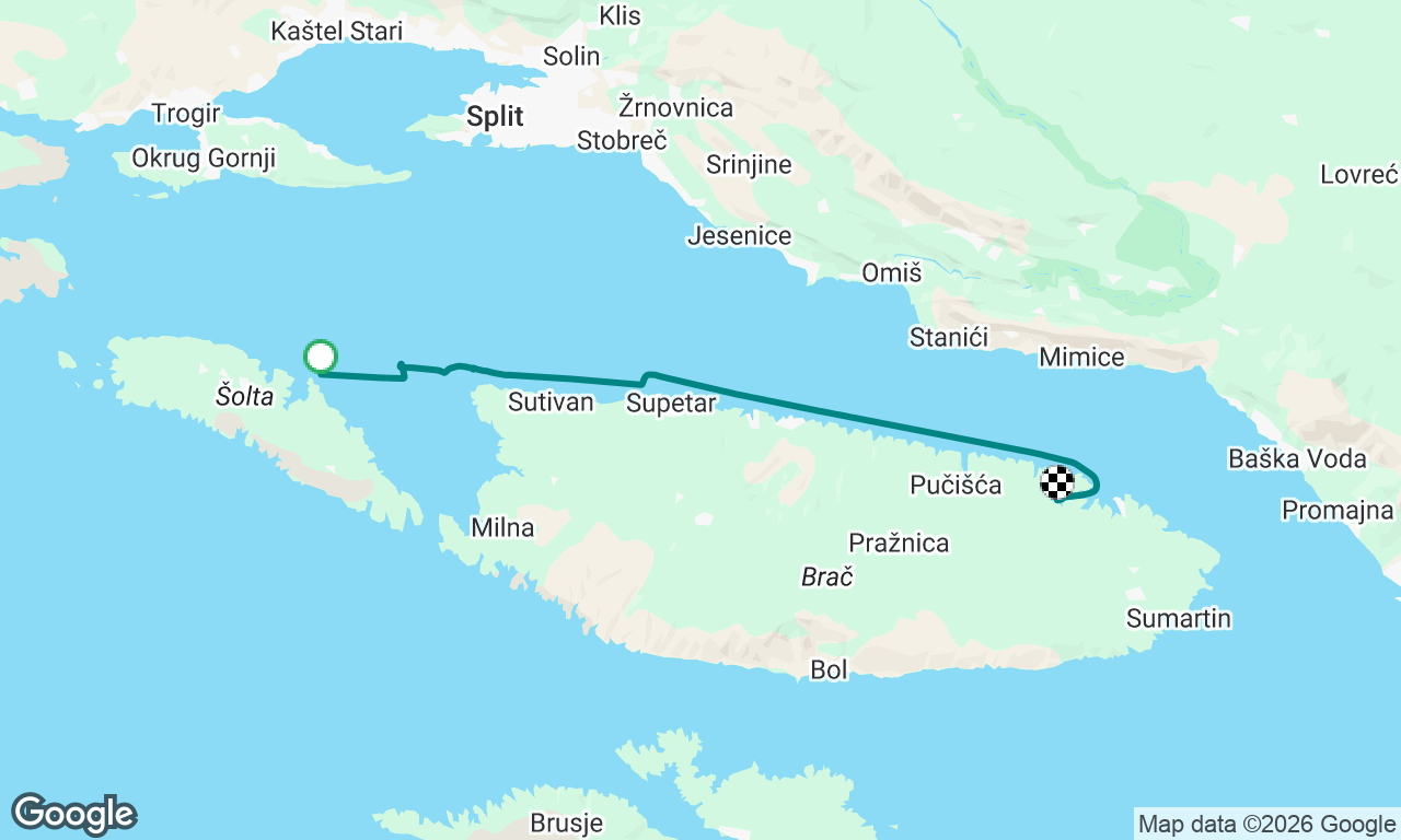 Solta to Brac