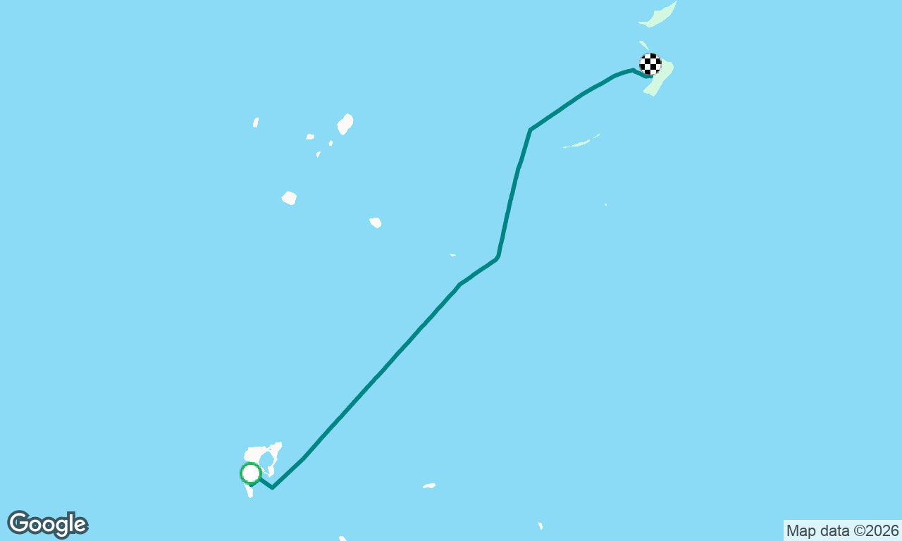 Nomuka Iki Island to Uiha Island - Ha'apai, Tonga