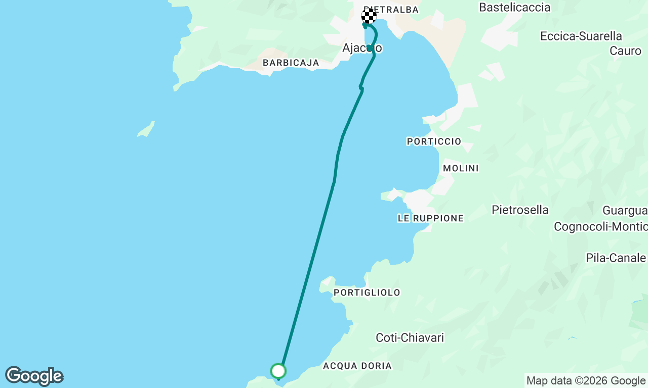 Voyage map