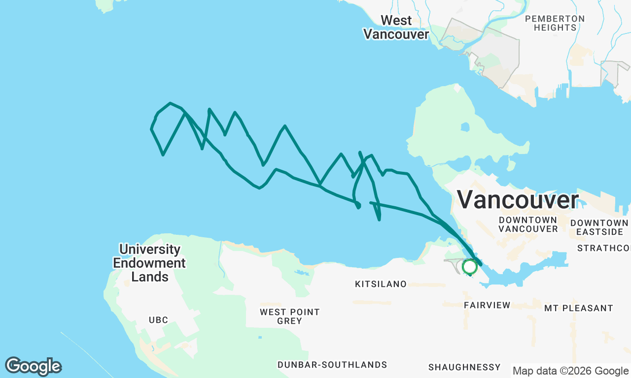 Voyage map