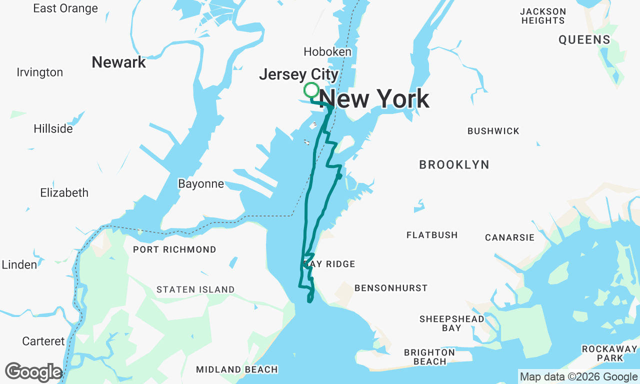 Faruk becomes a skipper (to Verrazzano bridge and back)