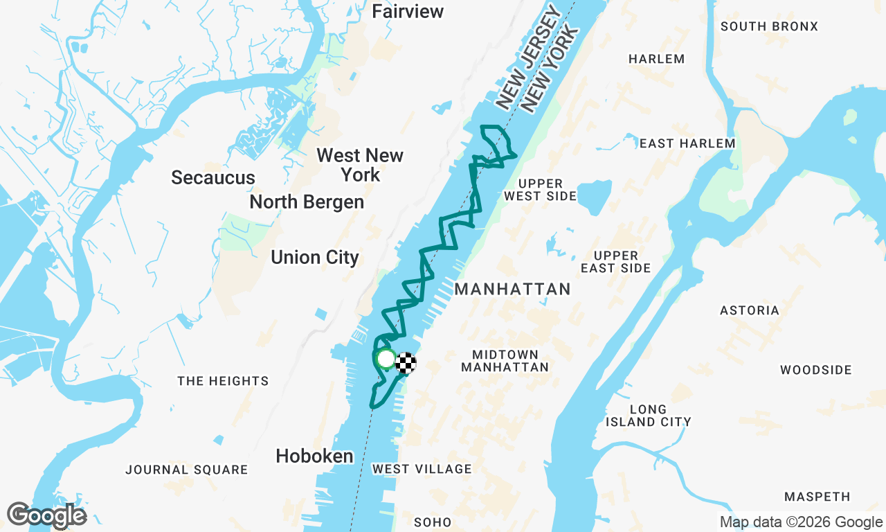 Voyage map