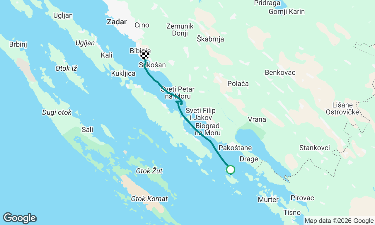 Voyage map