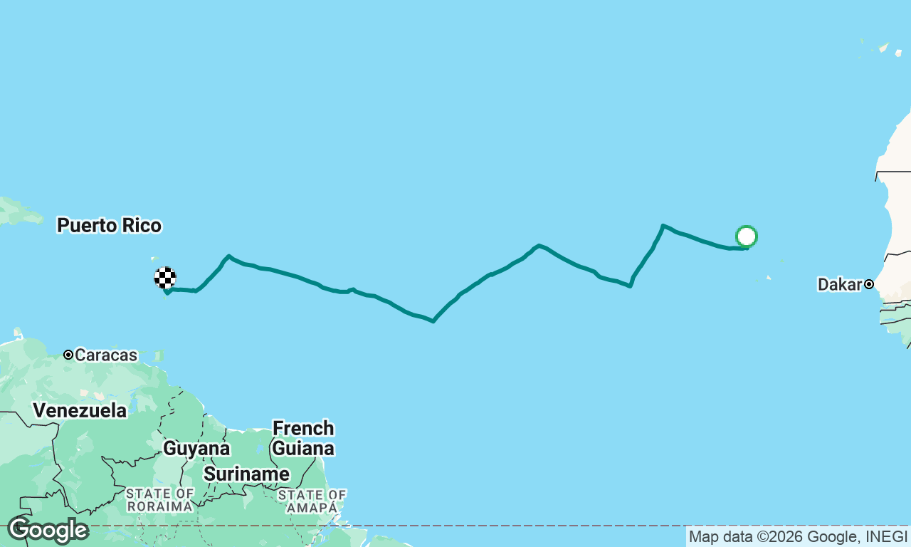 Voyage map