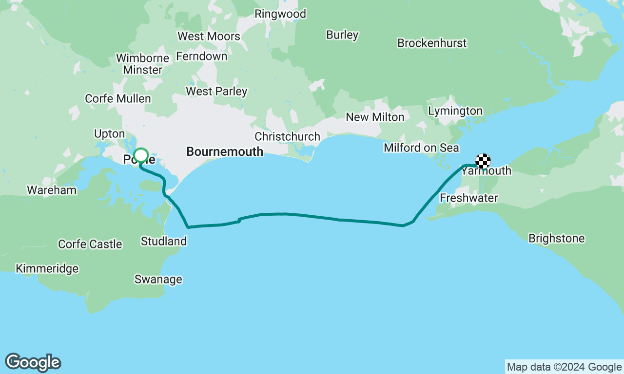 Poole to Yarmouth