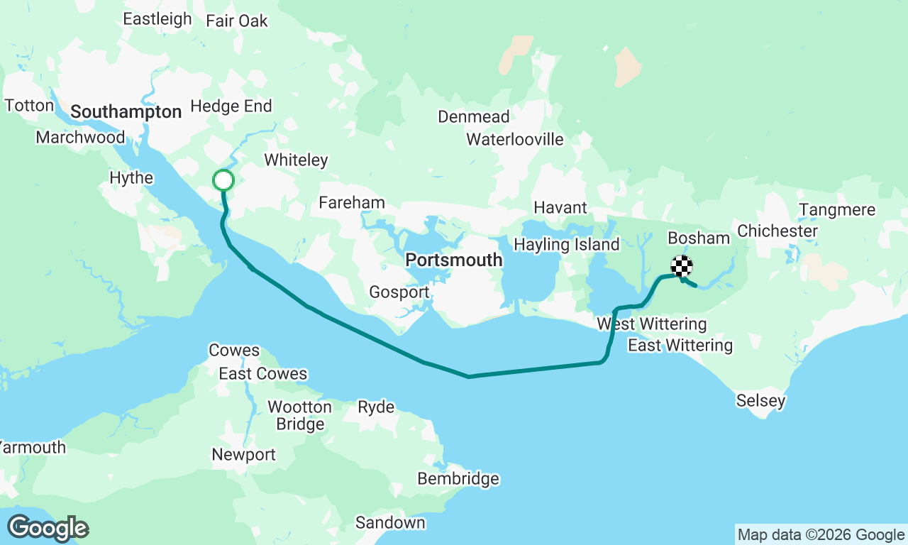 Port Hamble to West Itchenor