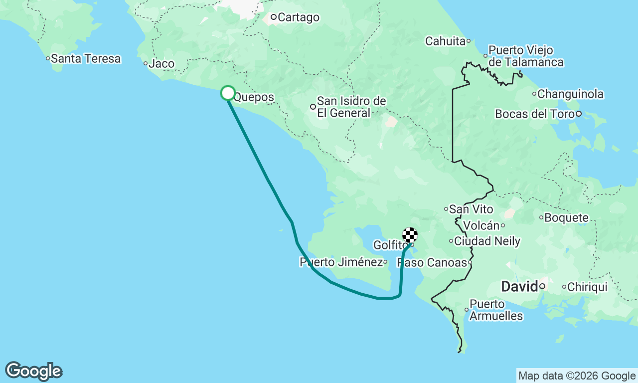 Voyage map