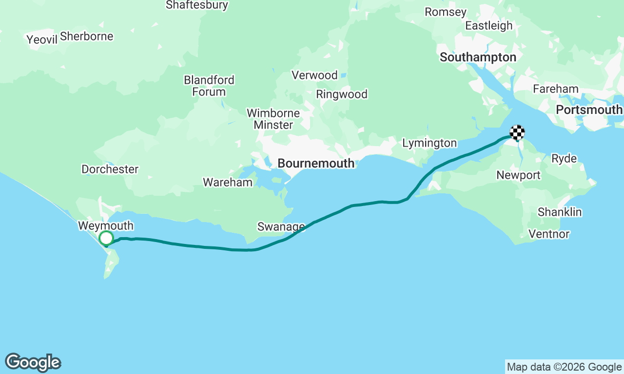 Trip 8 - Portland to Cowes cruise 