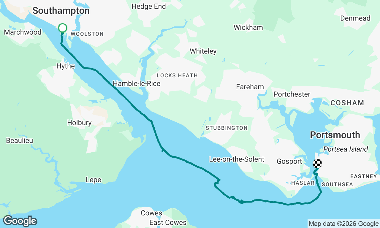 Voyage map
