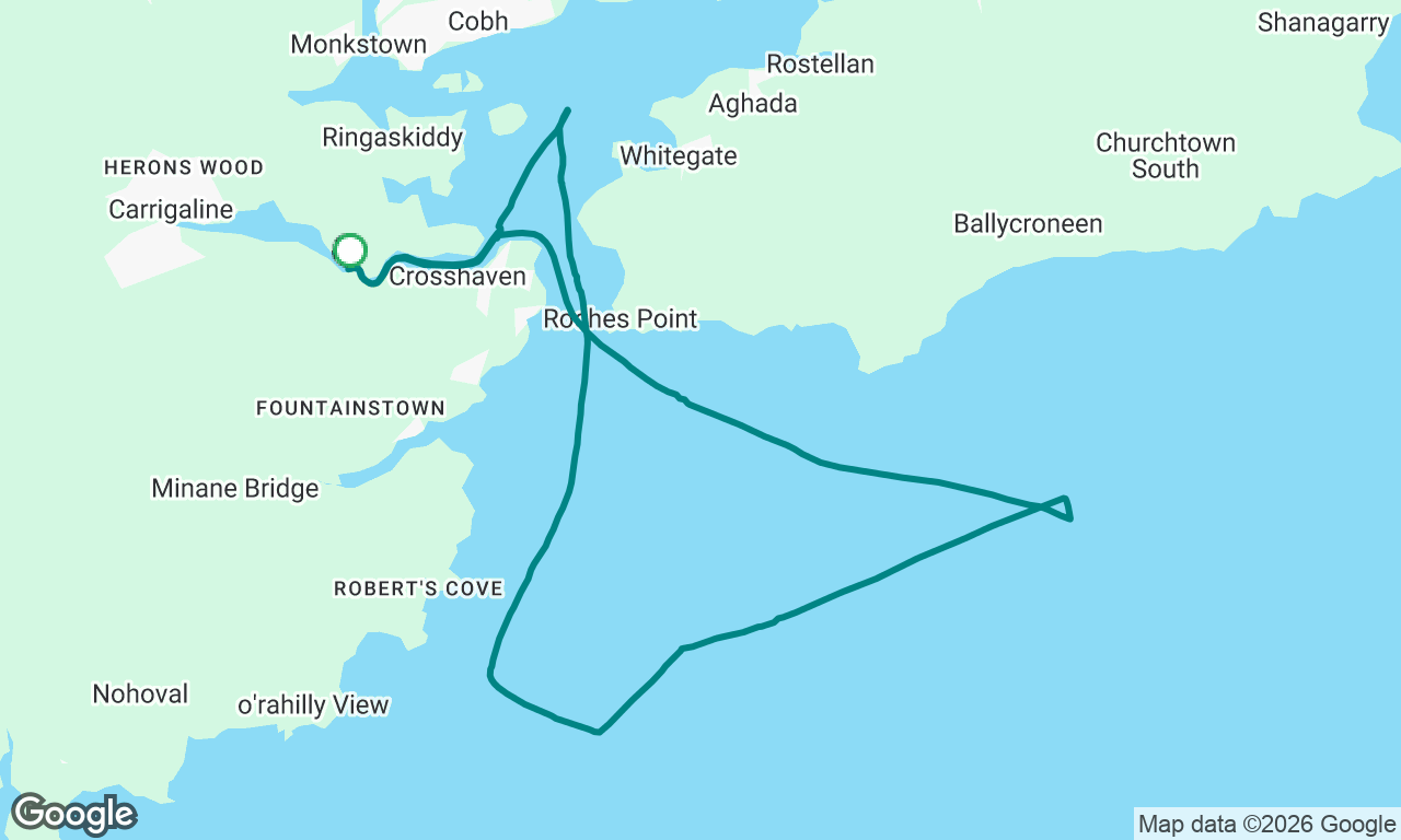 Power South cardinal, cork buoy and Daunt Buoy