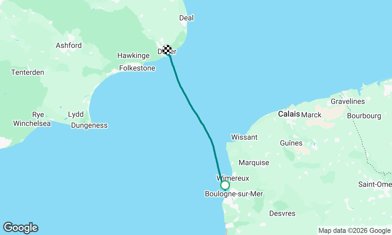 Voyage map