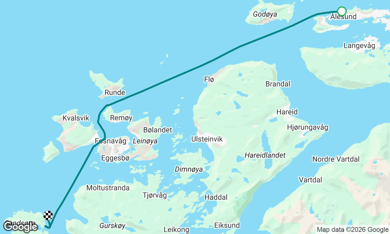 Voyage map