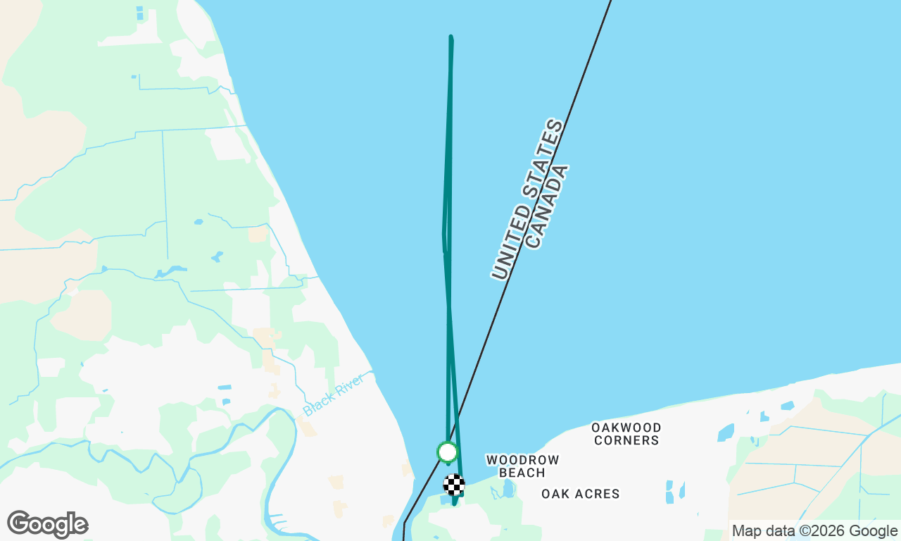 Voyage map