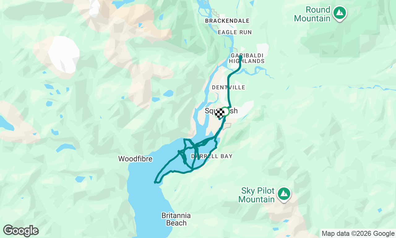 Voyage map