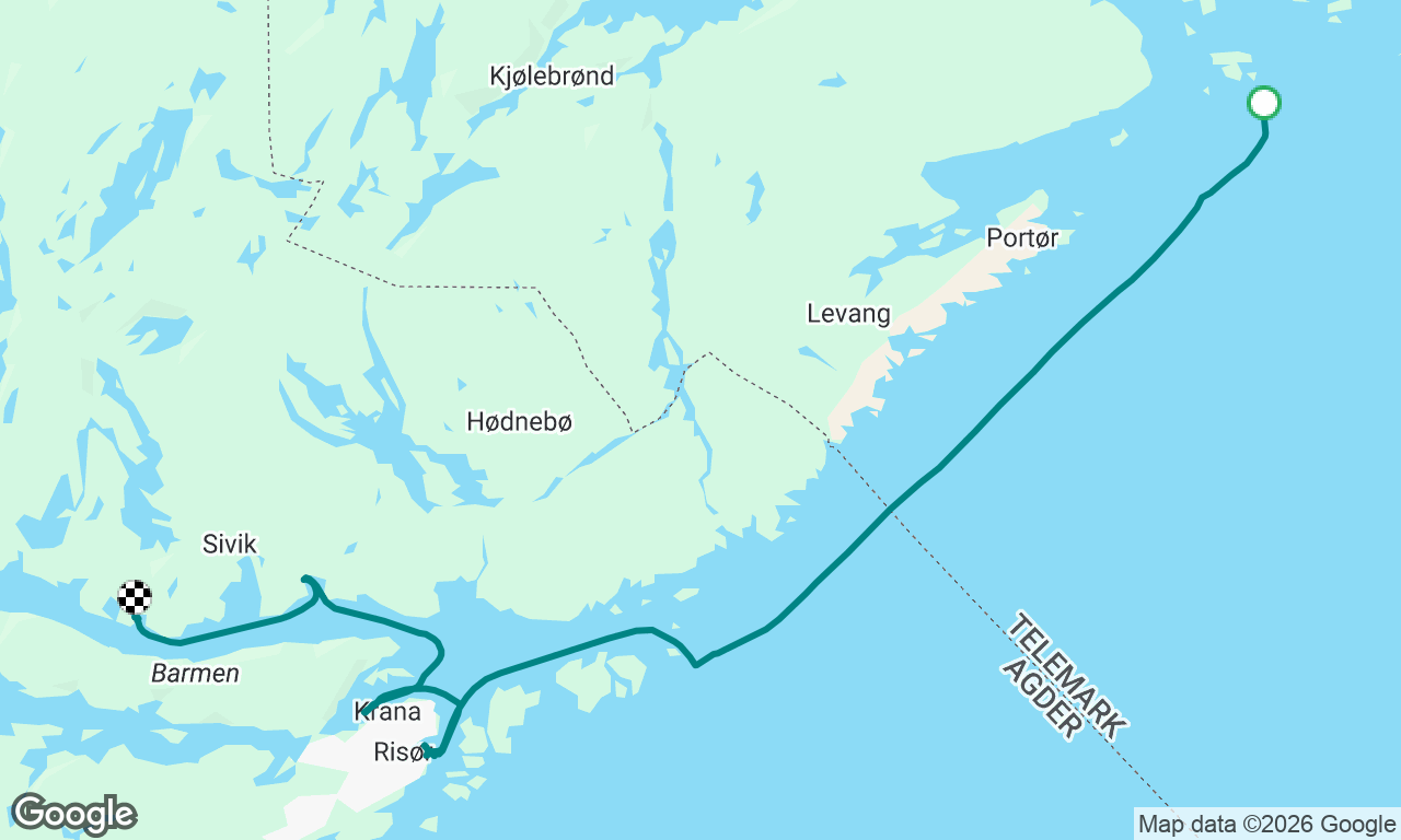 Voyage map