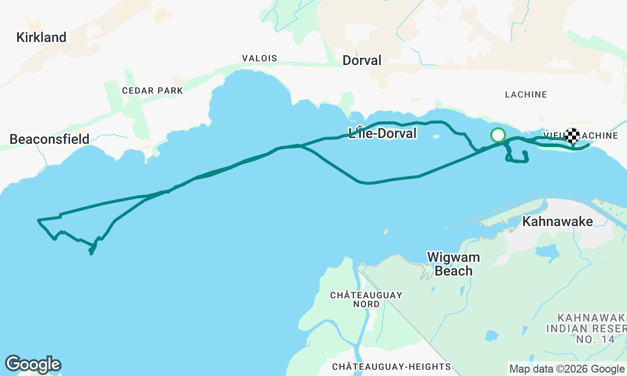 Voyage map