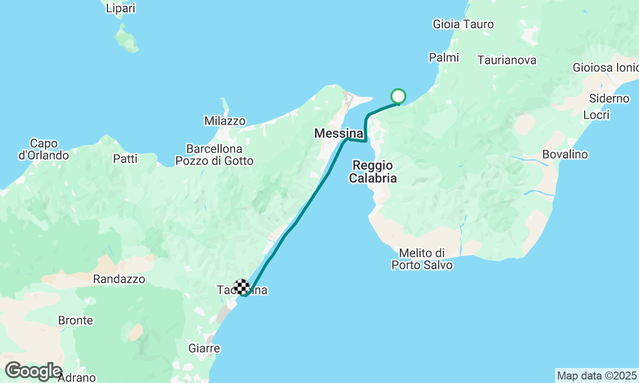 Scilla -> Taormina