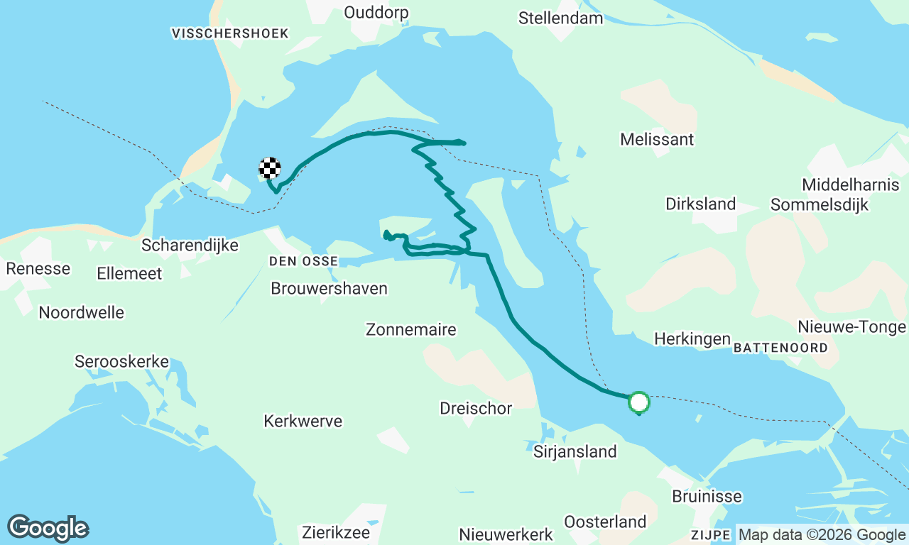 Voyage map