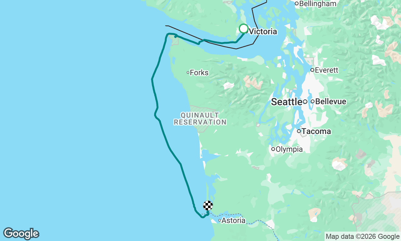 Victoria-Neah Bay- Ilwaco Delivery 