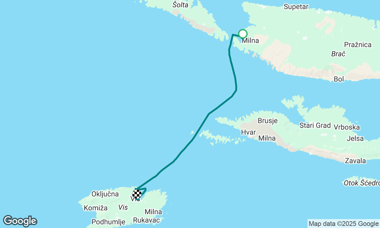 Voyage map
