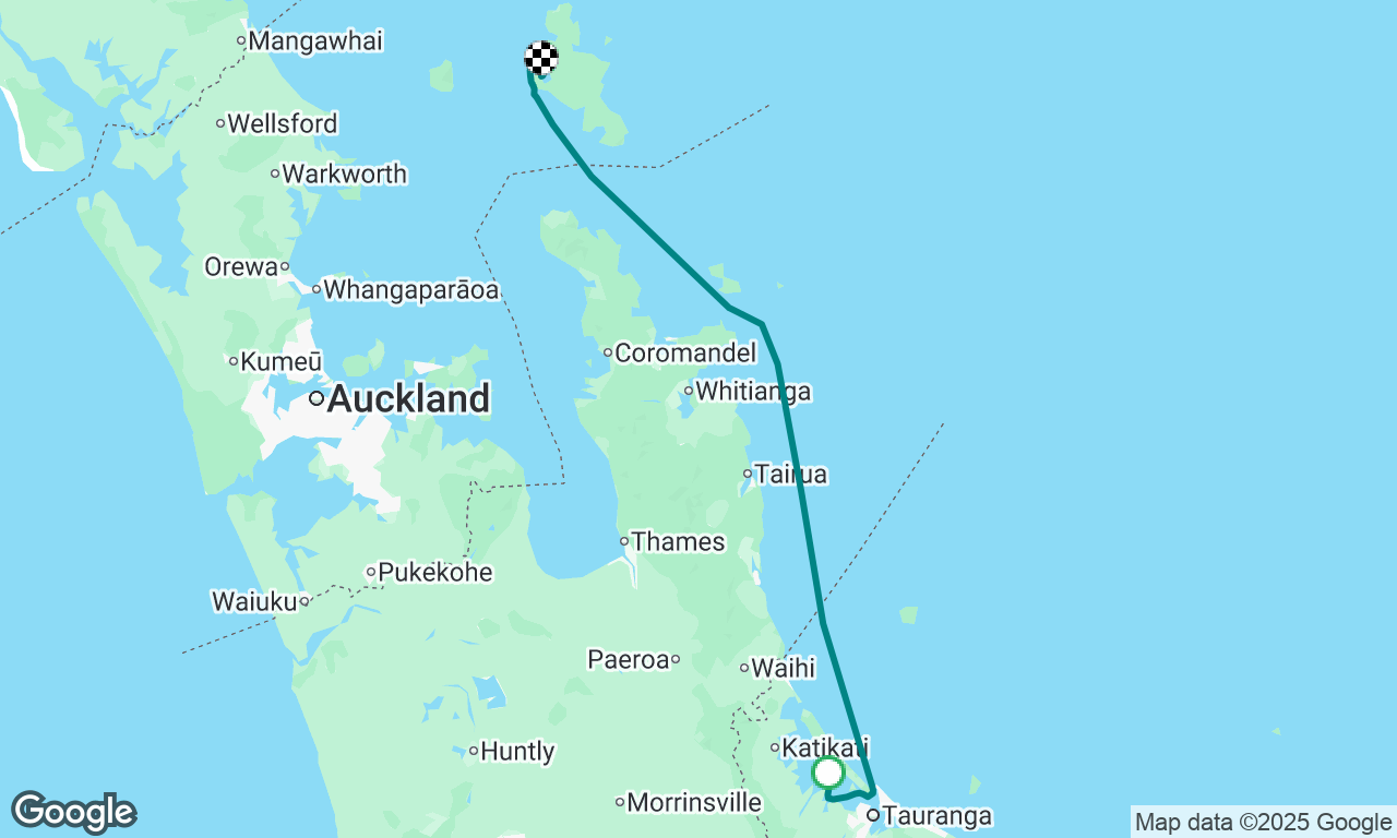 Tauranga to Great Barrier