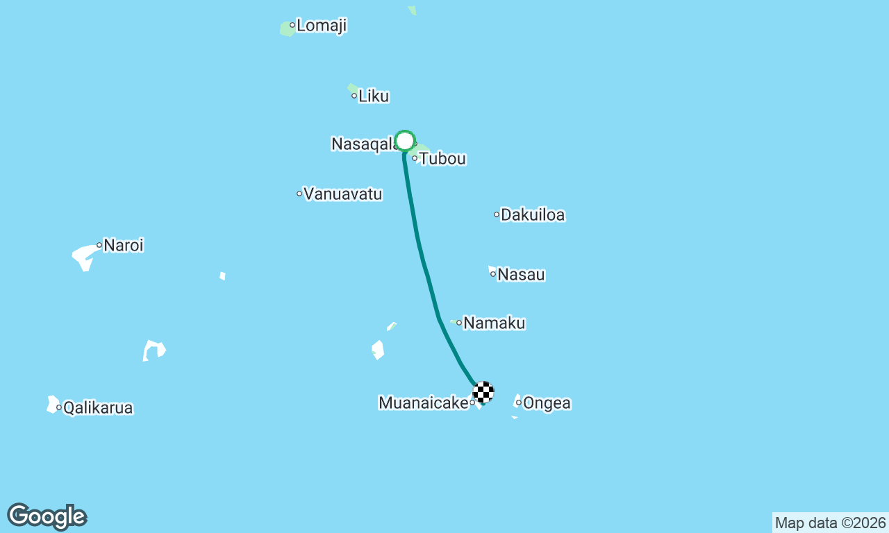 Voyage map