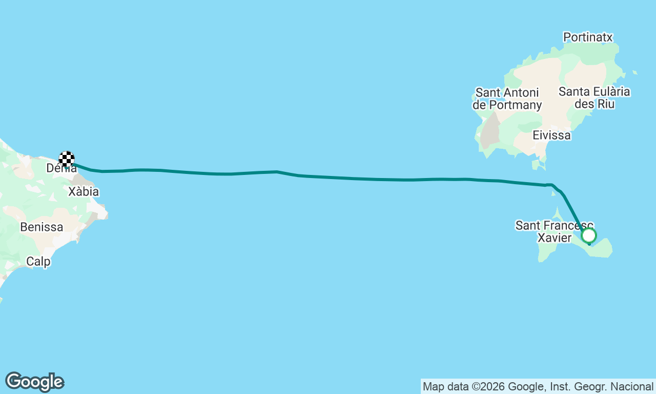 Voyage map