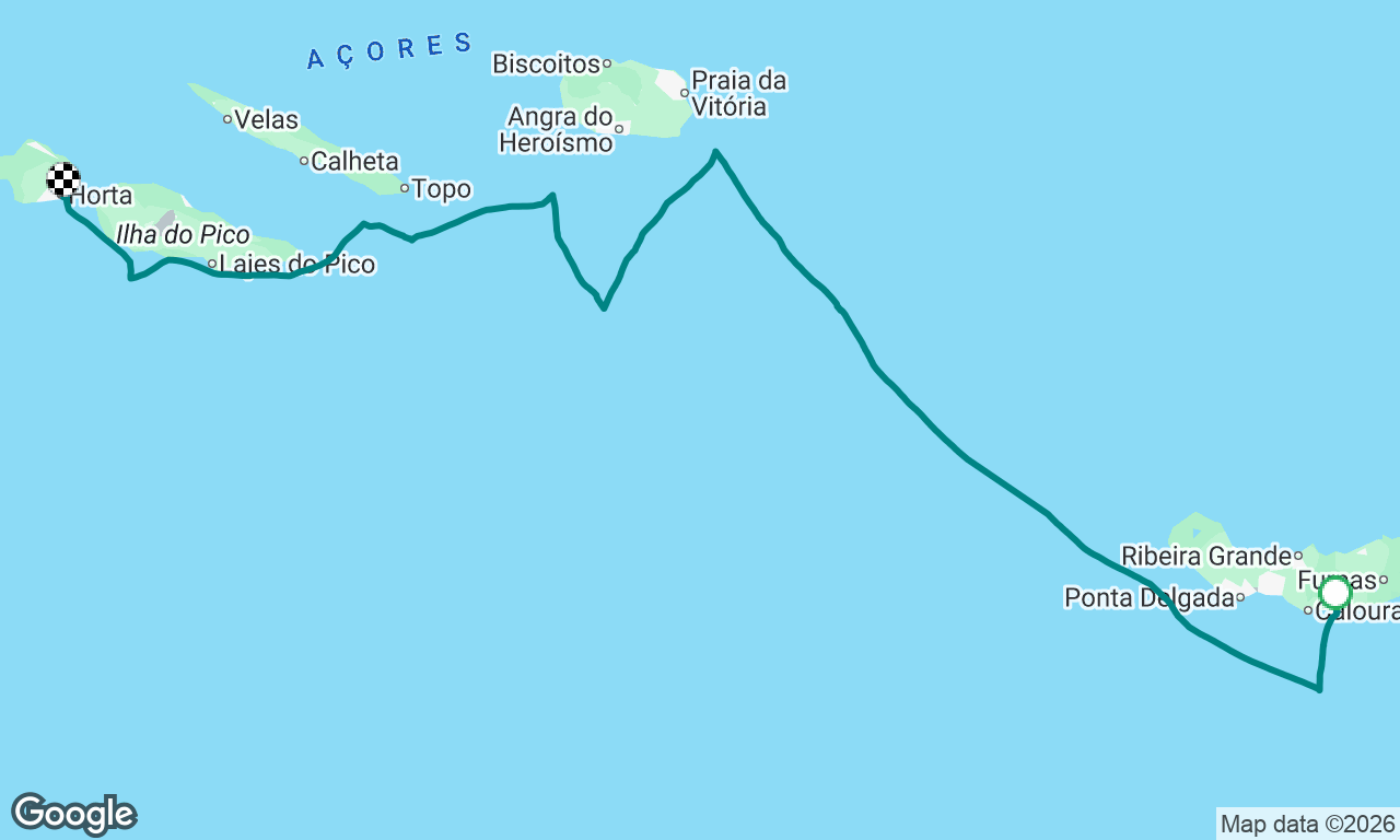 Vila Franca do Campo, Azores -> Horta, Azores