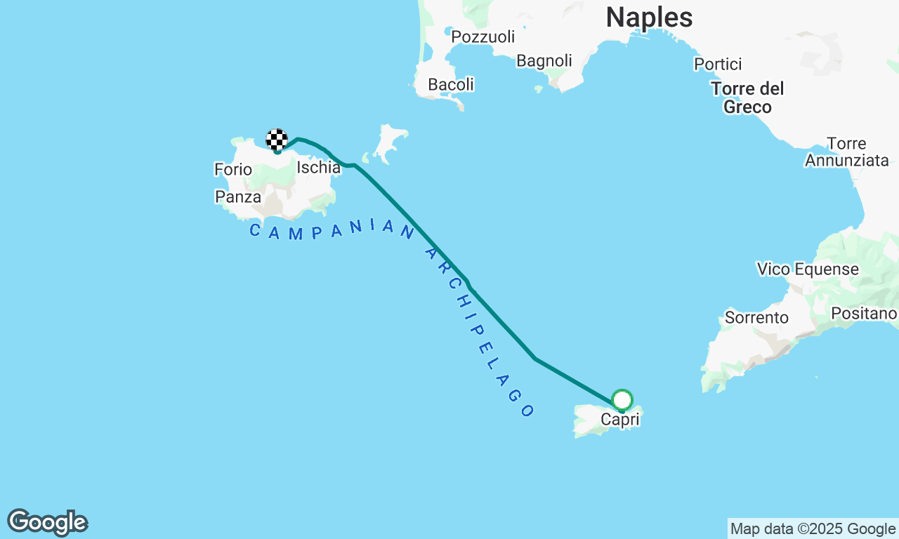 Capri -> Ischia ⛵️