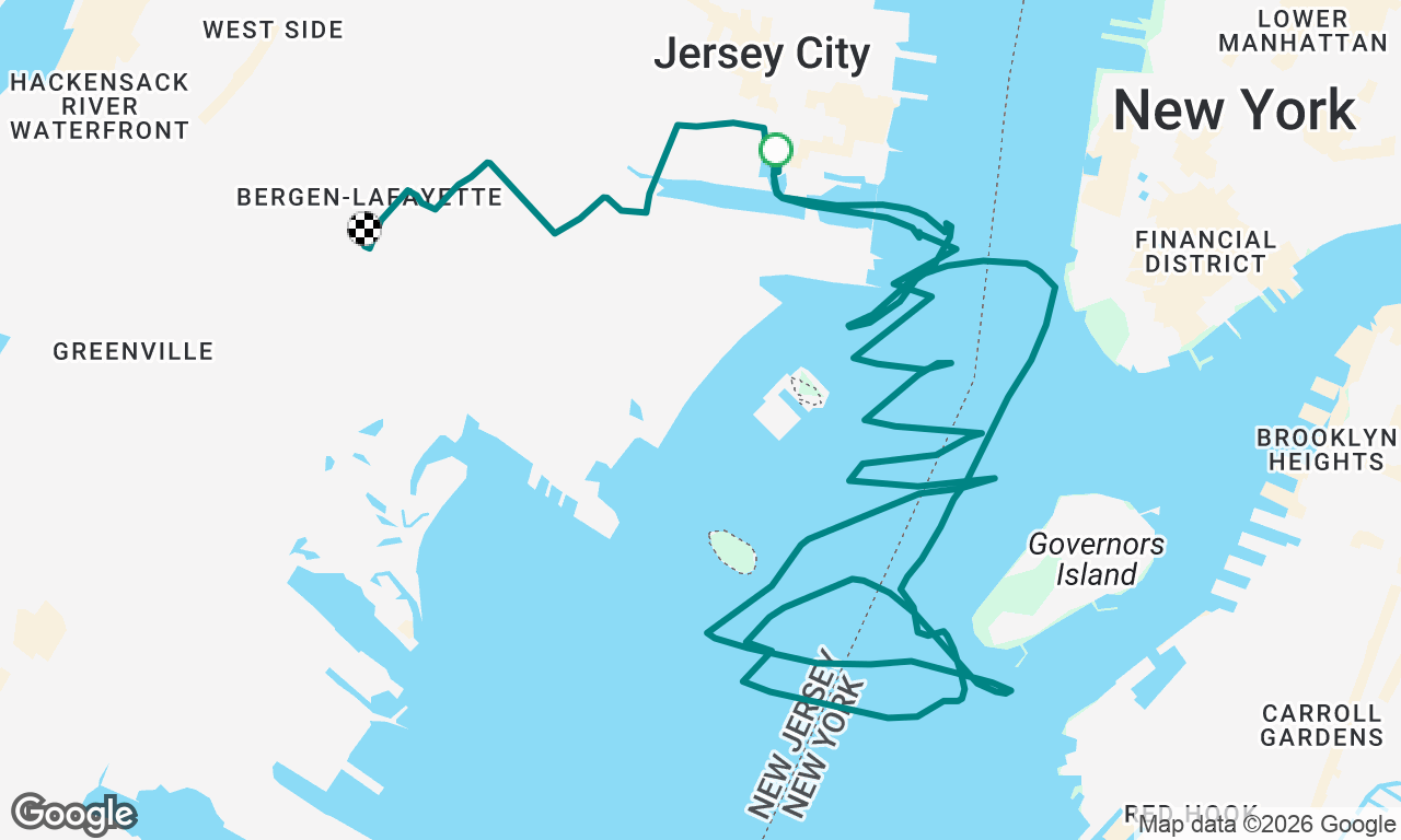 Voyage map