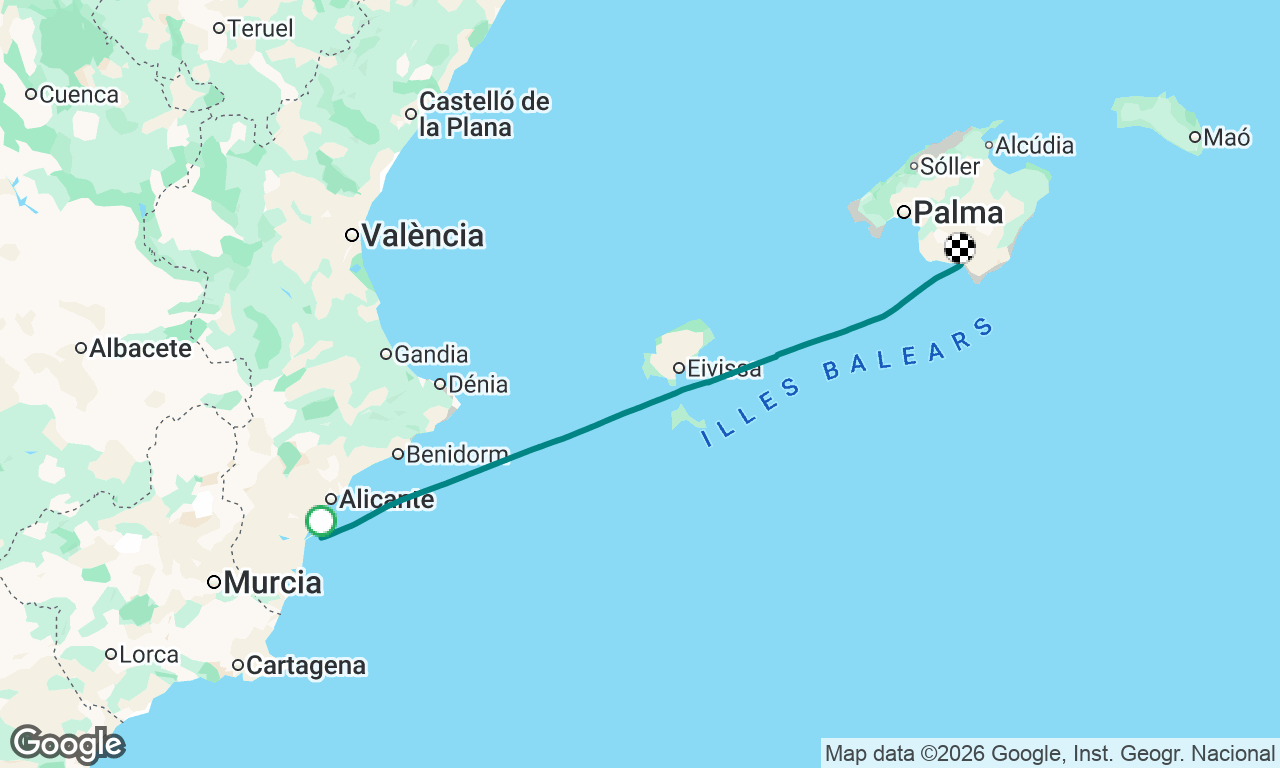 EMEA L60 Delivery Leg 6 Santa Pola - Majorka
