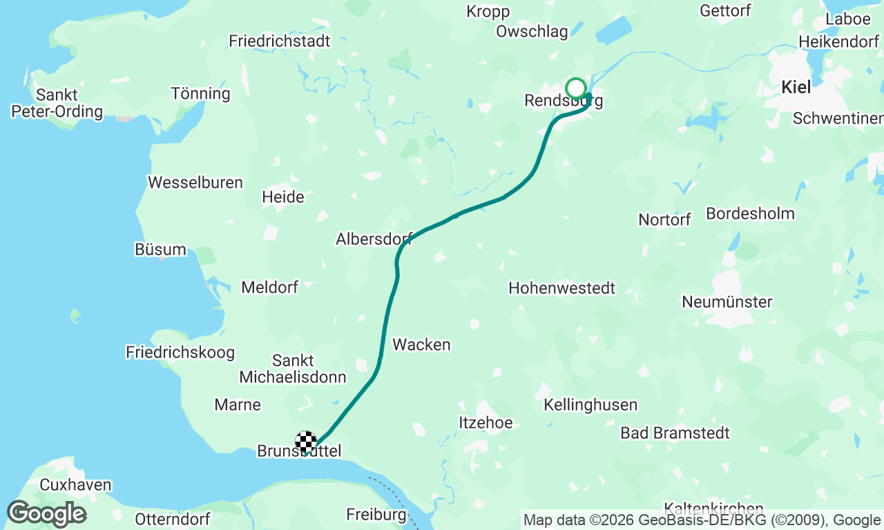rentsburg to river elbe