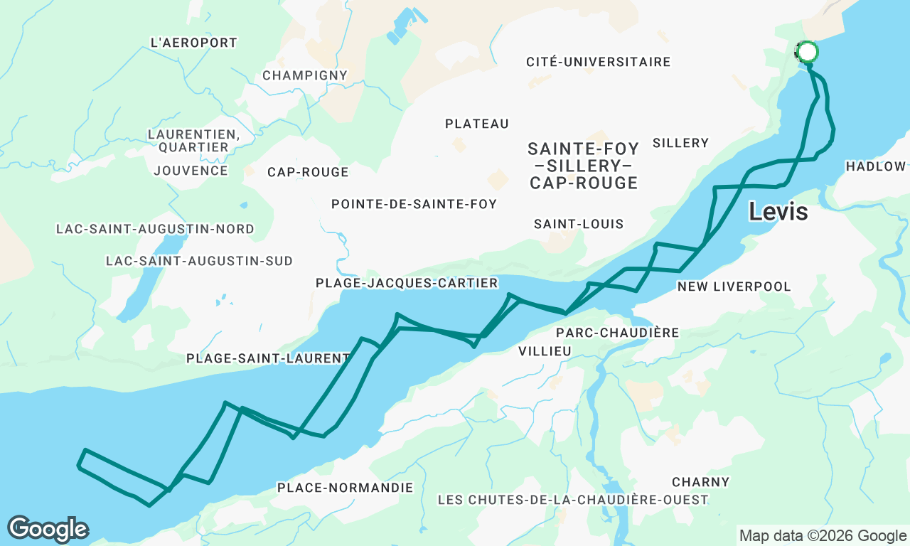 Voyage map