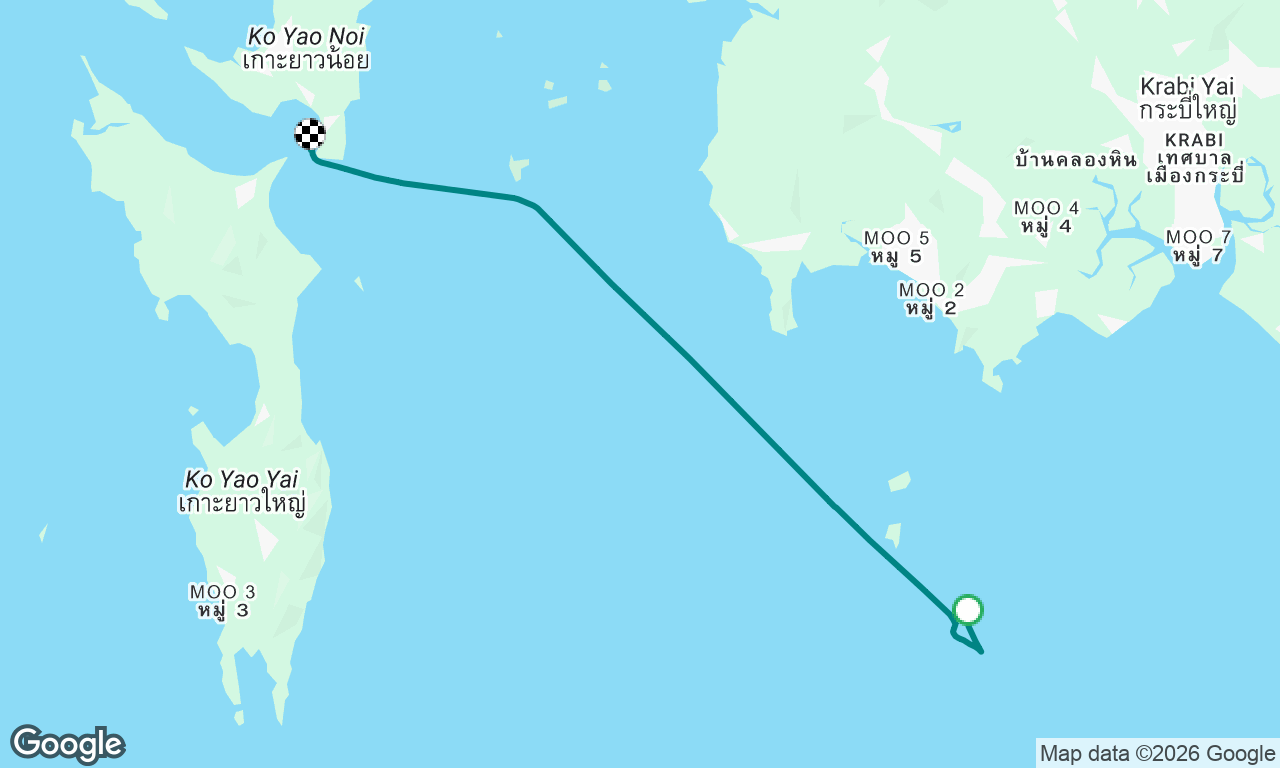 Voyage map