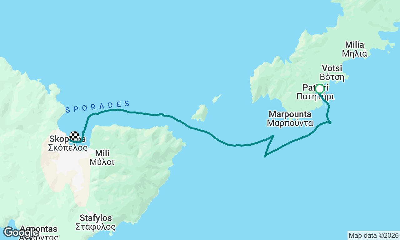 Voyage map