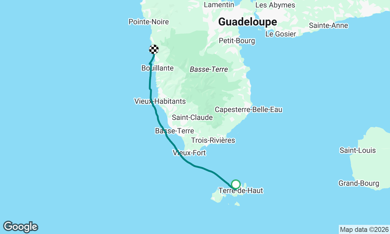 Voyage map