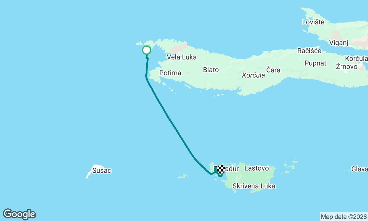 Voyage map