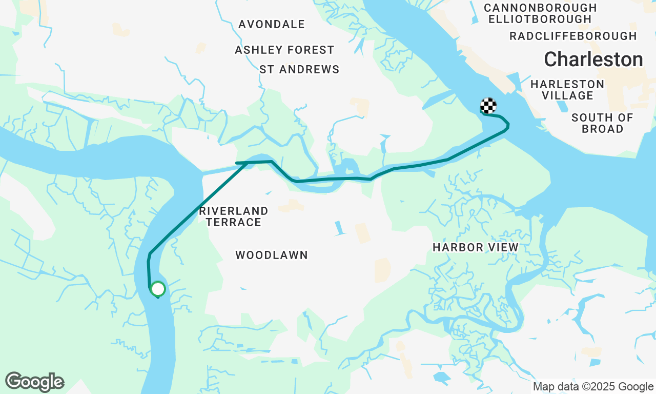 St John’s to Charleston 