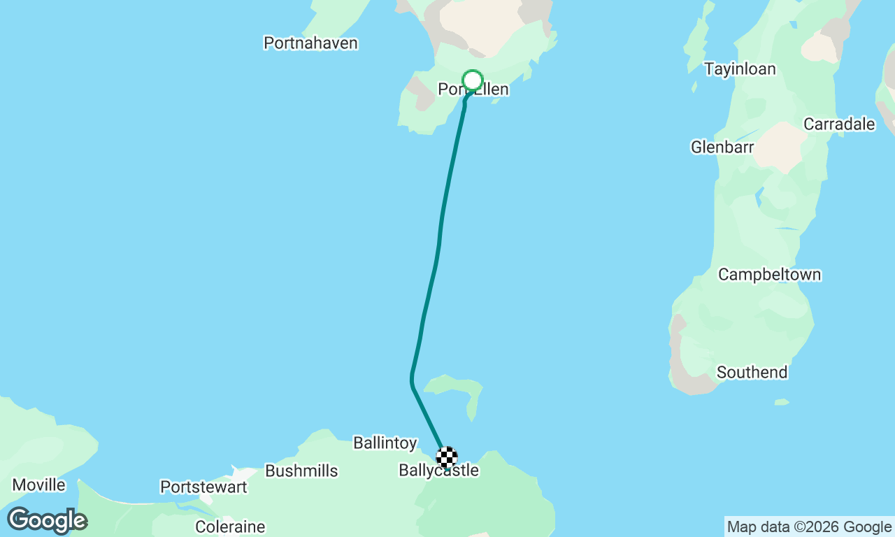 Port Ellen to Ballycastle