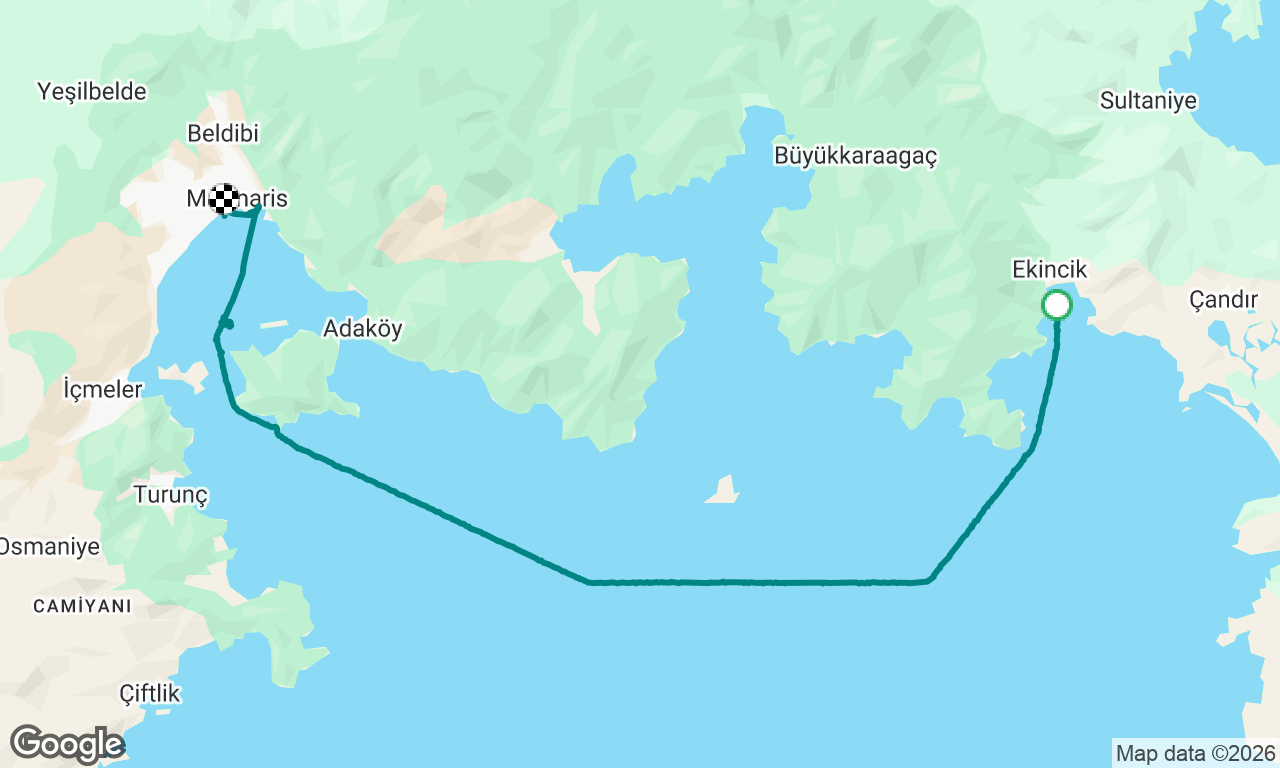 Voyage map