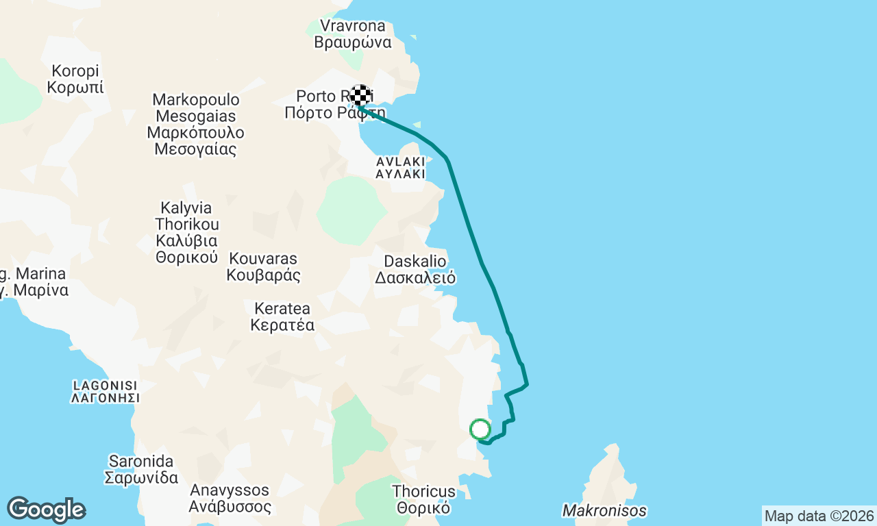 Voyage map