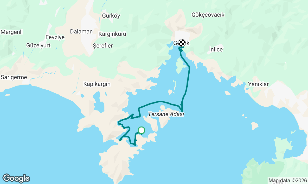 Voyage map