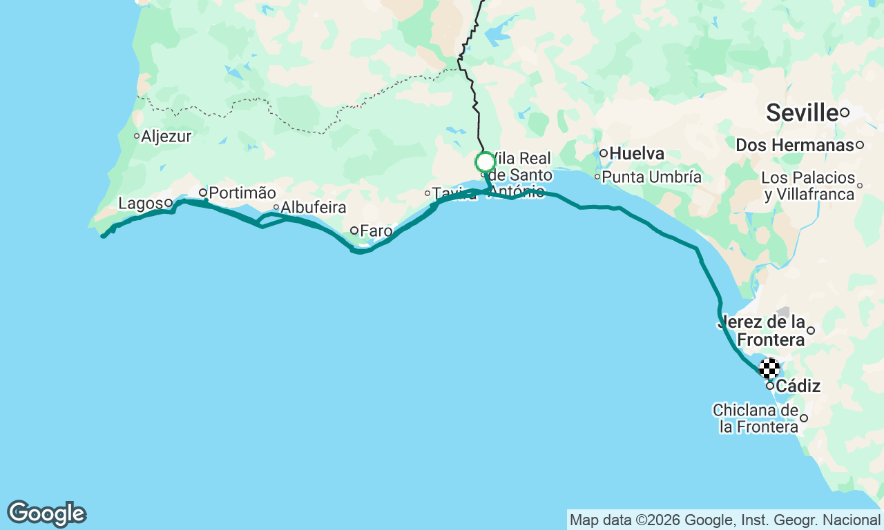 Voyage map