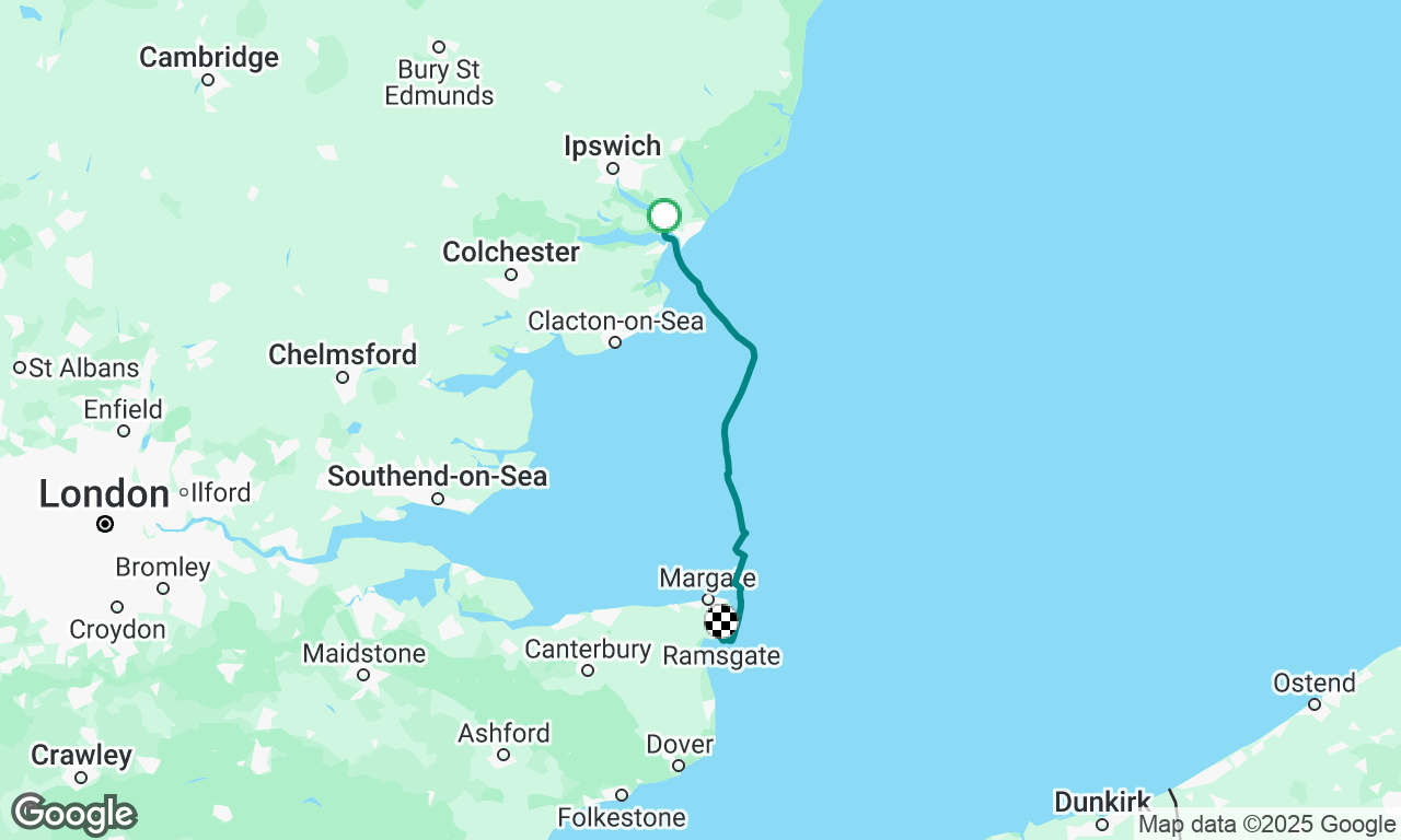 Shotley to Ramsgate 