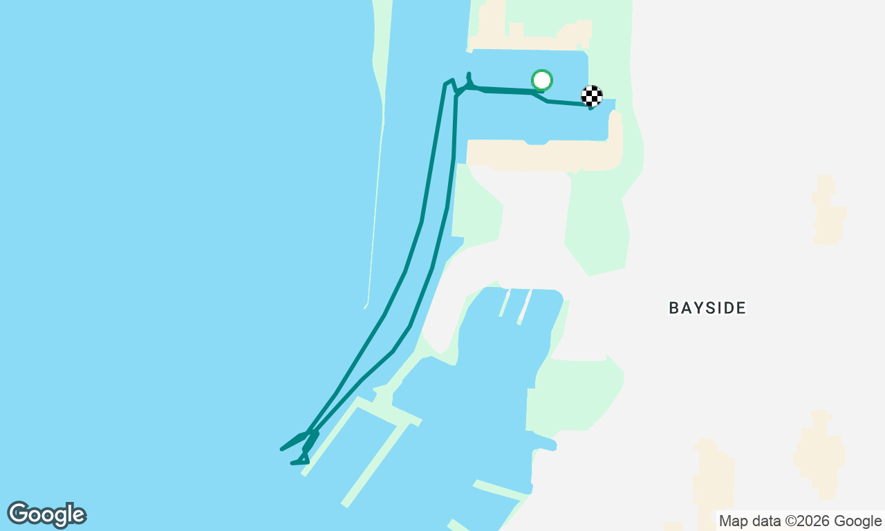Planned a day sail but saved a powerboat instead. :)