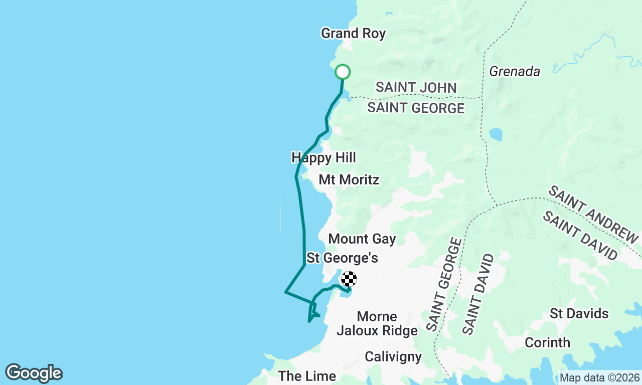 Voyage map