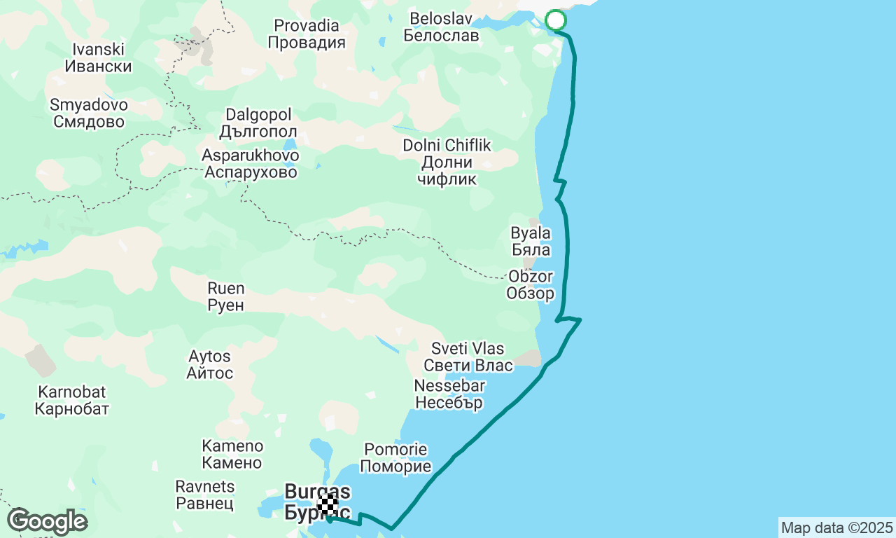Varna - Burgas delivery