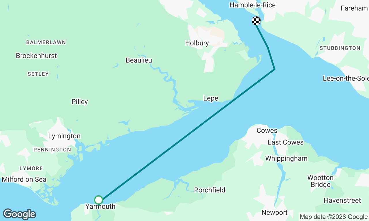 Yarmouth to Hamble