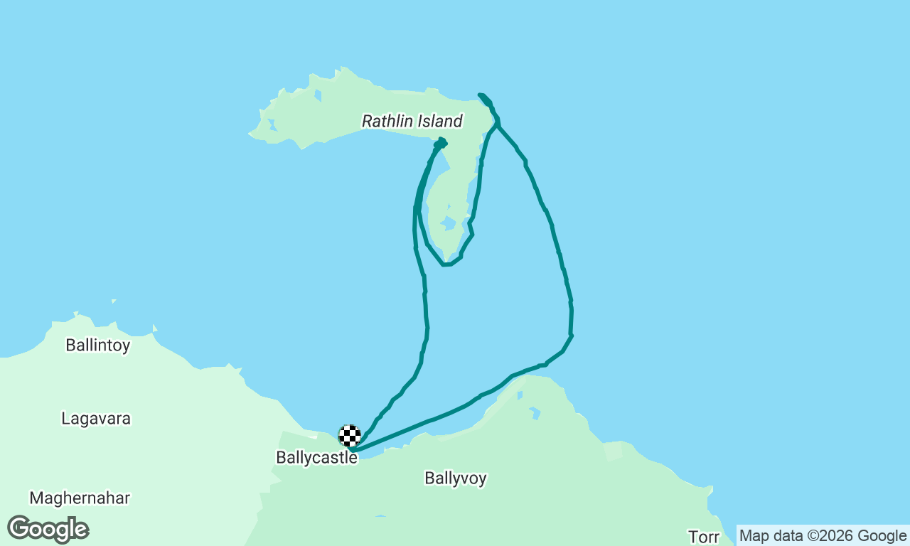 Tour Boat at Rathlin Island