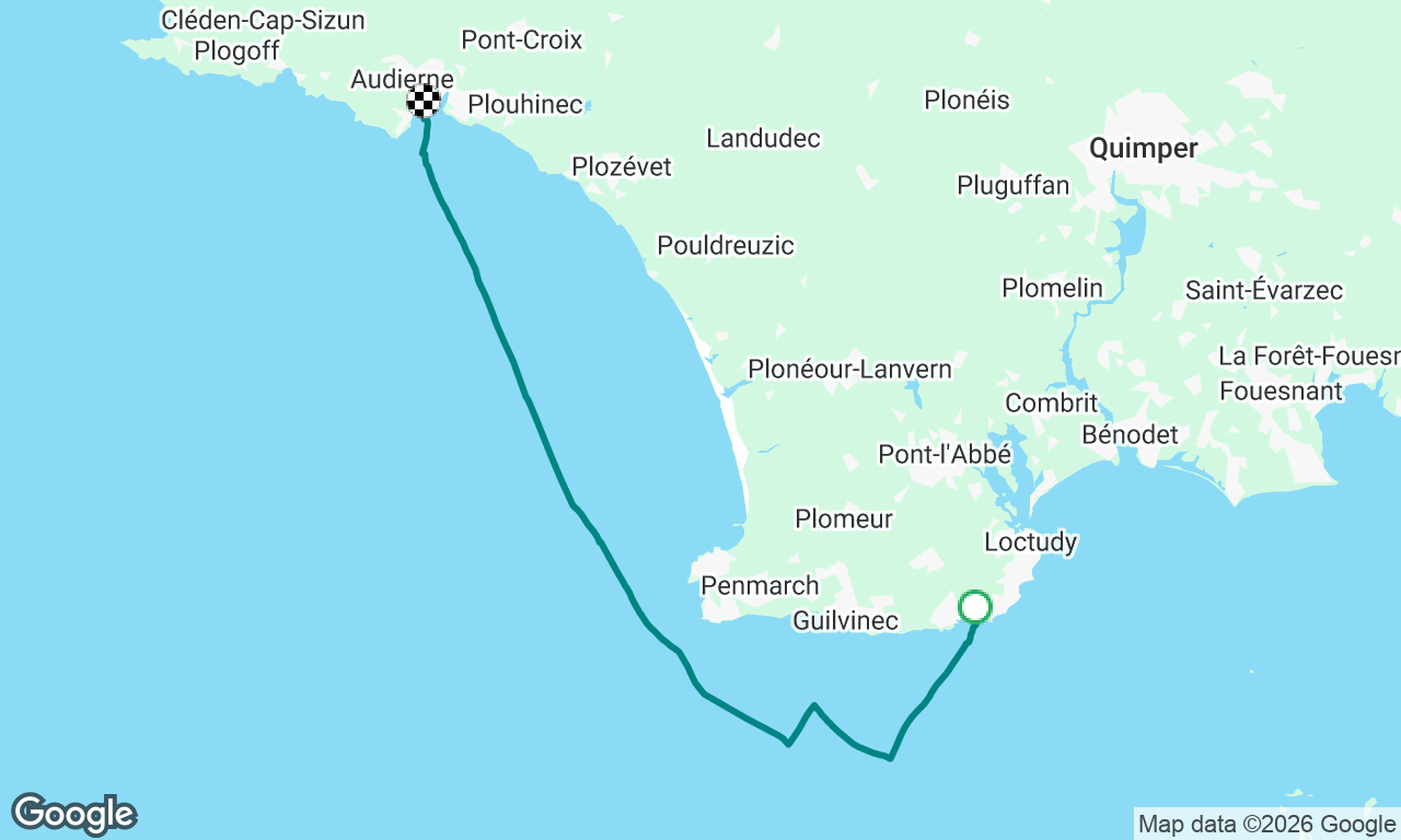 Voyage map